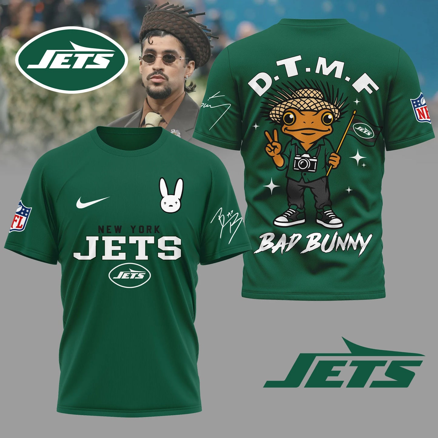 LIMITED EDITION - NEW CUSTOMIZED NFL25 NYJ NEW YORK JETS T-SHIRT, HOODIE, ZIP HOODIE