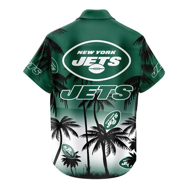 LIMITED EDITION - NEW CUSTOMIZED NFL25 NYJ NEW YORK JETS UNISEX HAWAIIAN SHIRT & SHORTS SET
