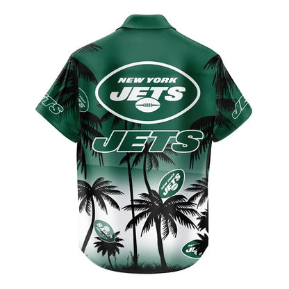 LIMITED EDITION - NEW CUSTOMIZED NFL25 NYJ NEW YORK JETS UNISEX HAWAIIAN SHIRT & SHORTS SET