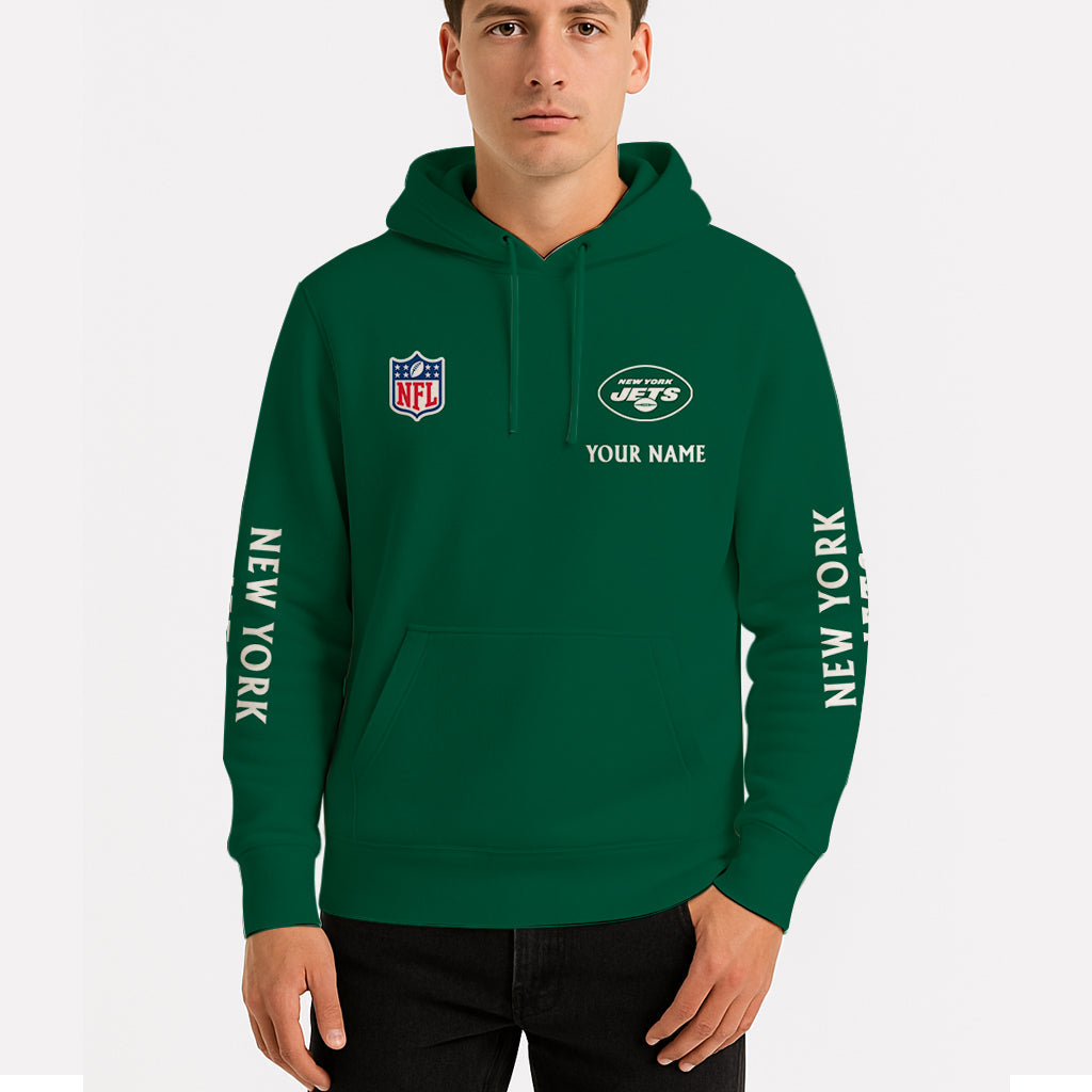 LIMITED EDITION - NEW CUSTOMIZED NFL25 NYJ NEW YORK JETS UNISEX HOODIE