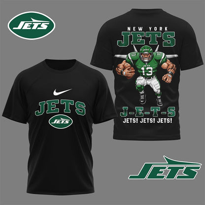 LIMITED EDITION - NEW CUSTOMIZED NFL25 NYJ NEW YORK JETS NATION GEAR 3D SHIRT