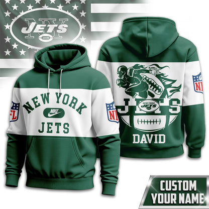 LIMITED EDITION - NEW CUSTOMIZED NFL25 NYJ NEW YORK JETS T-SHIRT, HOODIE, ZIP HOODIE