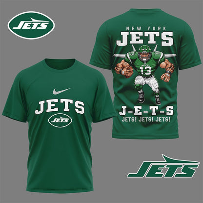 LIMITED EDITION - NEW CUSTOMIZED NFL25 NYJ NEW YORK JETS NATION GEAR 3D SHIRT