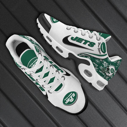 LIMITED EDITION - NEW CUSTOMIZED NFL25 NYJ NEW YORK JETS UNISEX AIR MAX PLUS SNEAKERS