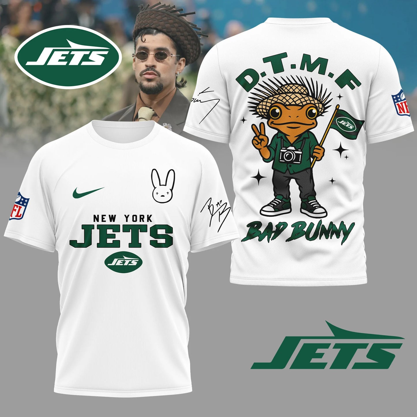 LIMITED EDITION - NEW CUSTOMIZED NFL25 NYJ NEW YORK JETS T-SHIRT, HOODIE, ZIP HOODIE