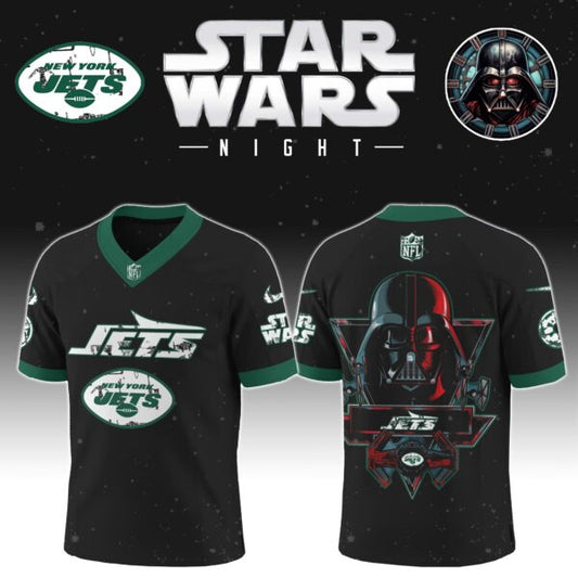 LIMITED EDITION - NEW CUSTOMIZED NFL25 NYJ NEW YORK JETS V-NECK BASKETBALL JERSEY