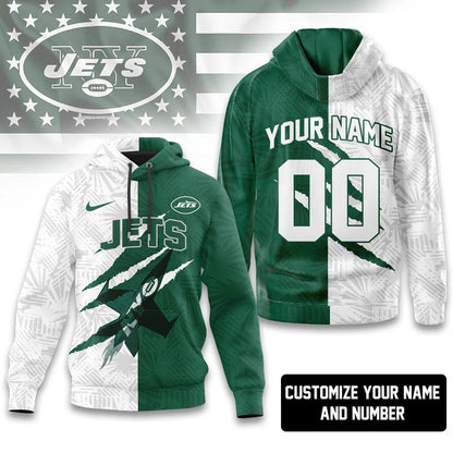 LIMITED EDITION - NEW CUSTOMIZED NFL25 NYJ NEW YORK JETS T-SHIRT, HOODIE, ZIP HOODIE