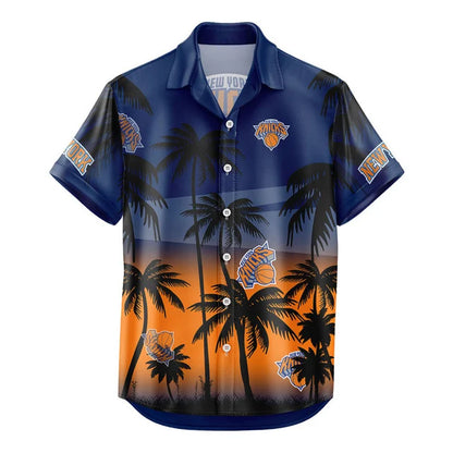 LIMITED EDITION - NEW CUSTOMIZED NBA04 NYK NEW YORK KNICKS UNISEX HAWAIIAN SHIRT & SHORTS SET