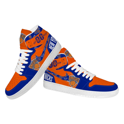 [HOT DEAL] NEW CUSTOMIZED NBA04 NYK NEW YORK KNICKS AIR JORDAN SNEAKERS
