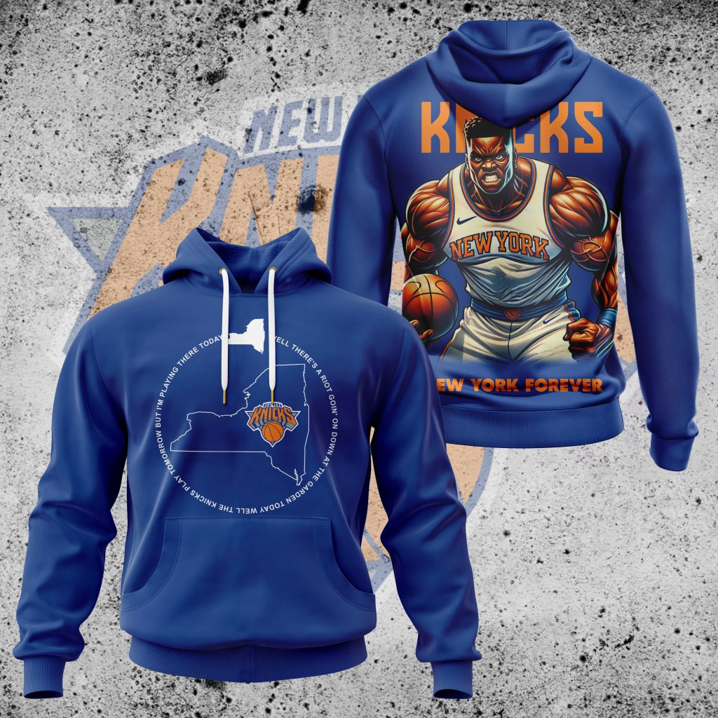 LIMITED EDITION - NEW CUSTOMIZED NBA04 NY NEW YORK KNICKS UNISEX T-SHIRT, POLO, HOODIE & JACKETS