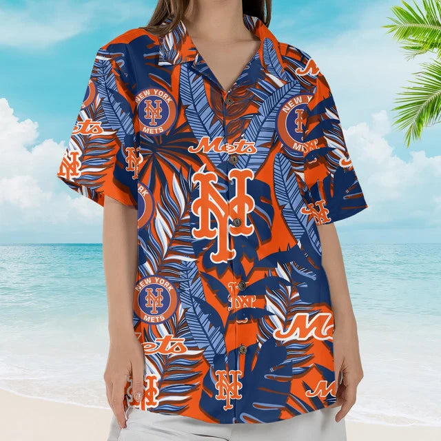 LIMITED EDITION - NEW CUSTOMIZED MLB17 NYM NEW YORK METS UNISEX HAWAIIAN SHIRT