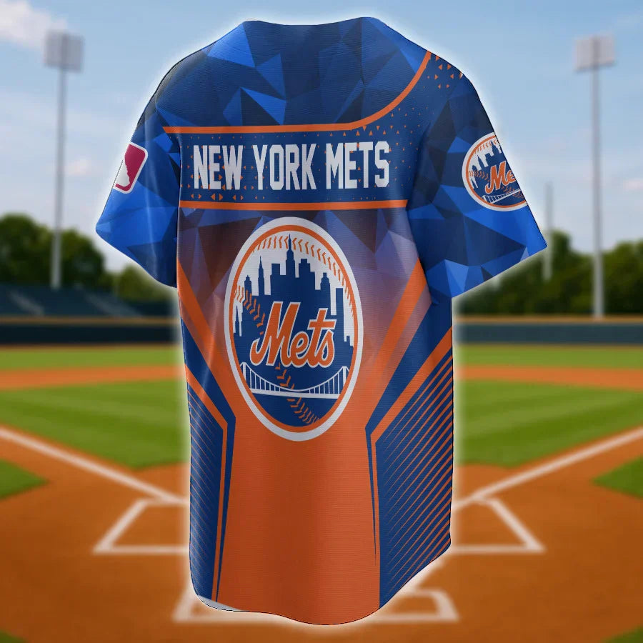 LIMITED EDITION - NEW CUSTOMIZED MLB17 NYM NEW YORK METS BASEBALL JERSEY