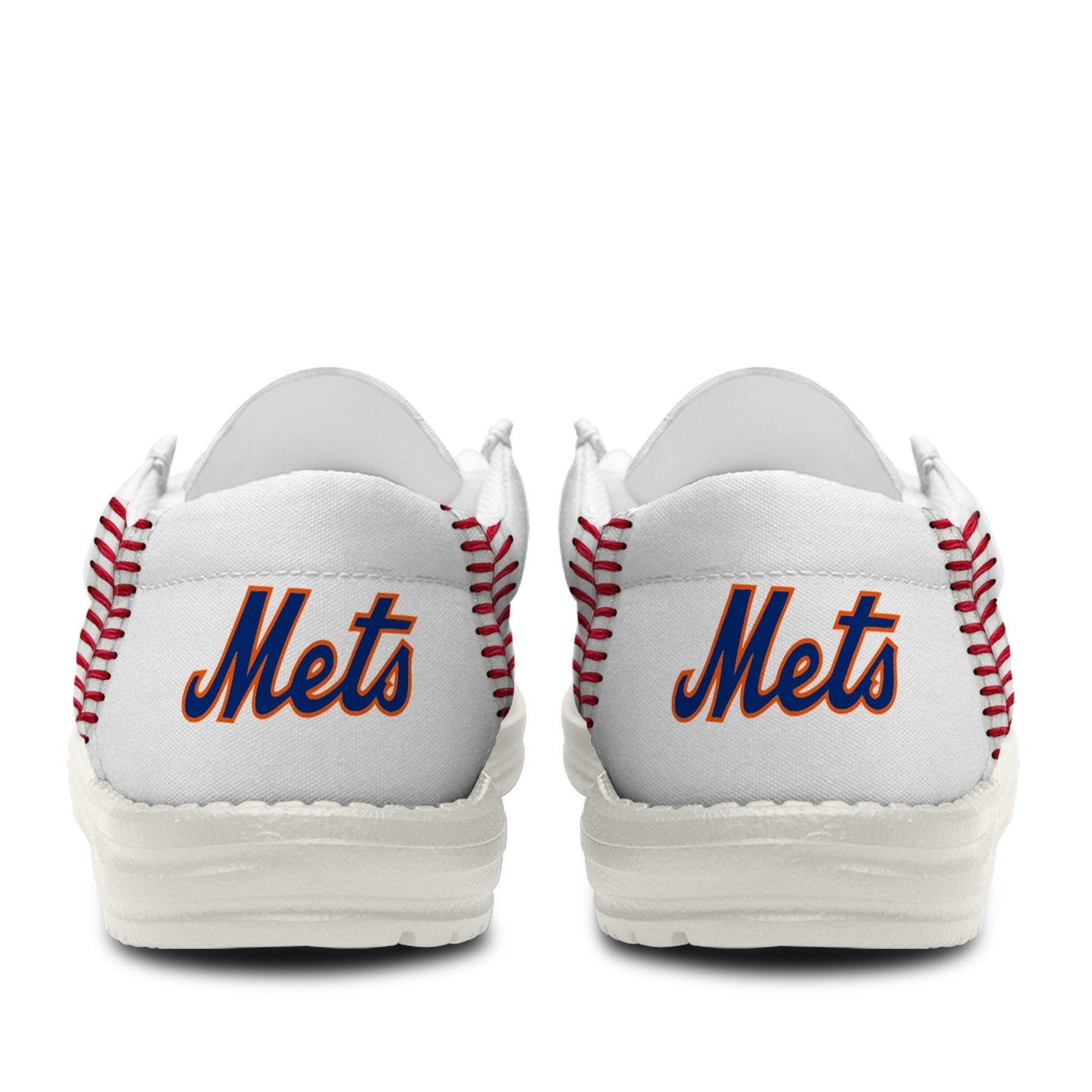 LIMITED EDITION - NEW CUSTOMIZED MLB17 NYM NEW YORK METS LOAFER SHOES