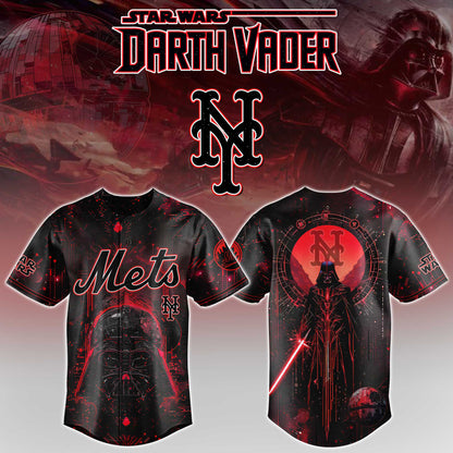 LIMITED EDITION - NEW CUSTOMIZED MLB17 NYM NEW YORK METS x STAR WARS BASEBALL JERSEY