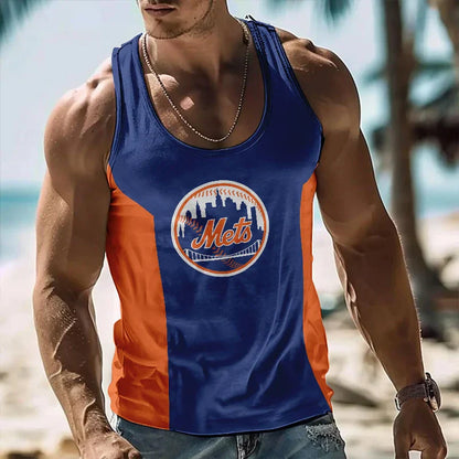 [FLASH SALE] NEW CUSTOMIZED MLB17 NEW YORK METS UNISEX TANK TOP
