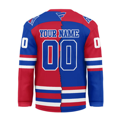 [SUPER SALE] NEW CUSTOMIZED NHL24 NYR NEW YORK RANGERS UNISEX HOCKEY JERSEY