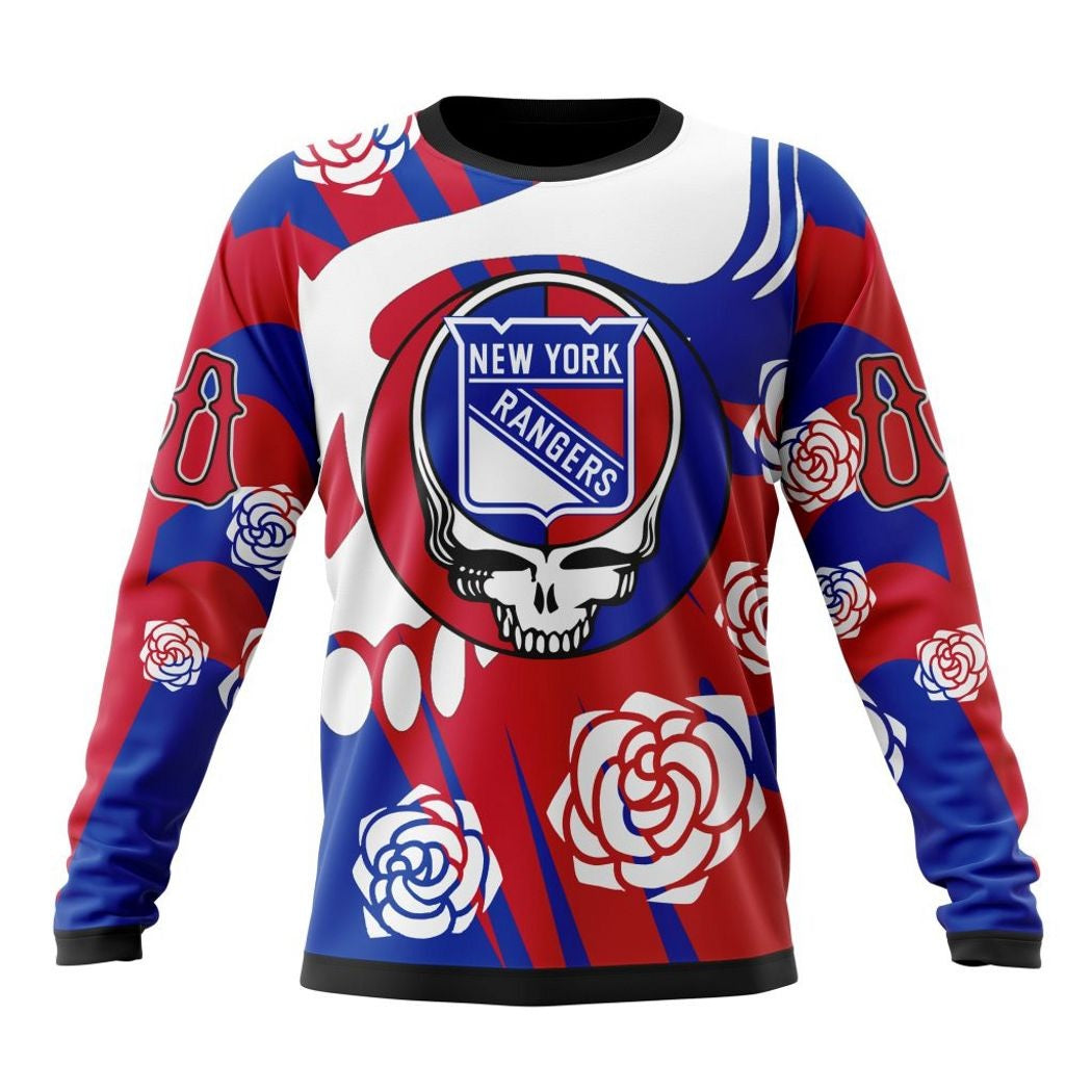 LIMITED EDITION - NEW CUSTOMIZED NHL24 NYR NEW YORK RANGERS T-SHIRT, SWEATSHIRT, HOODIE & ZIP HOODIE