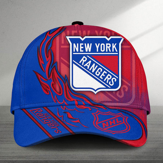 LIMITED EDITION - NEW CUSTOMIZED NHL24 NYR NEW YORK RANGERS CLASSIC CAP