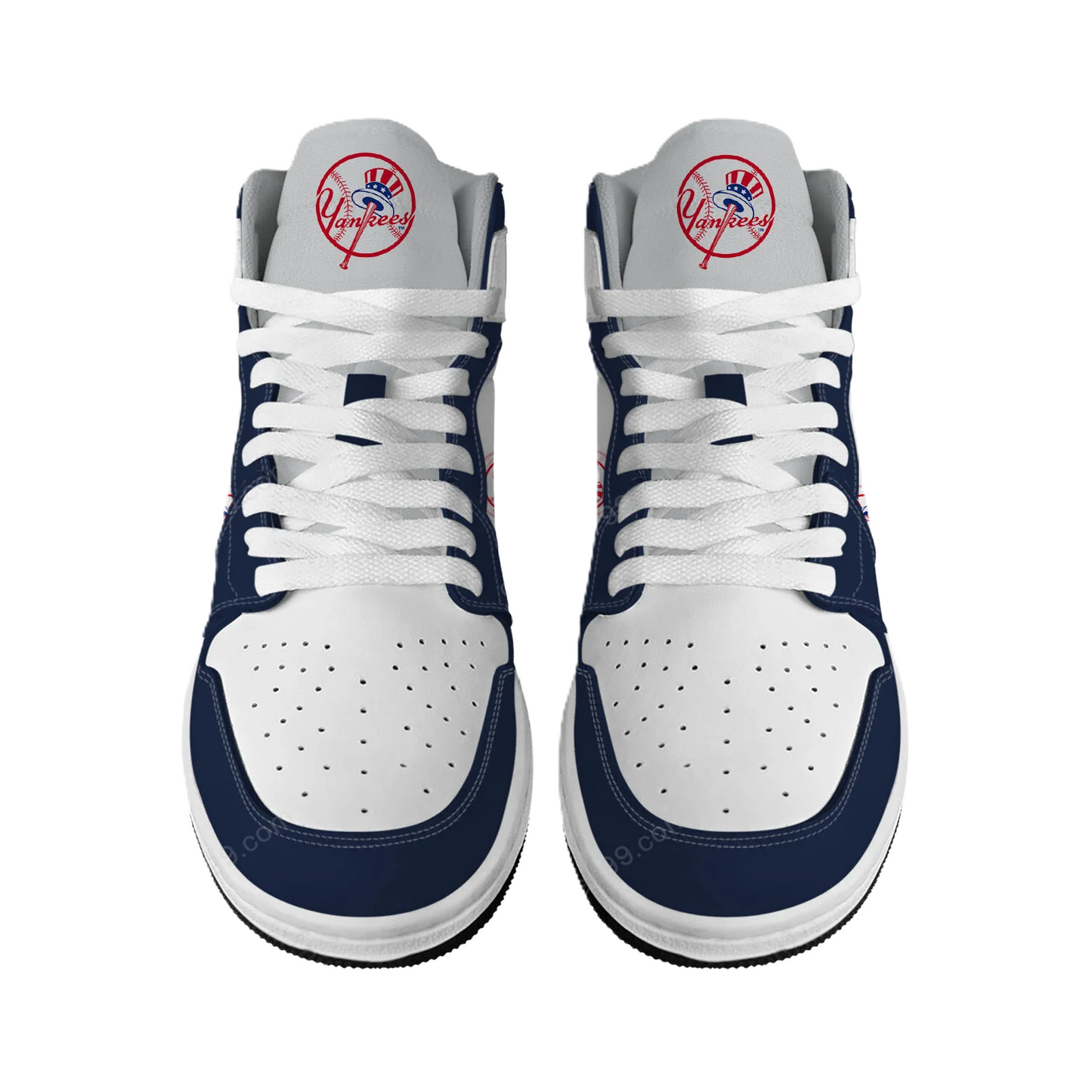 LIMITED EDITION - NEW CUSTOMIZED MLB01 NY YANKEES AIR JORDAN SNEAKERS