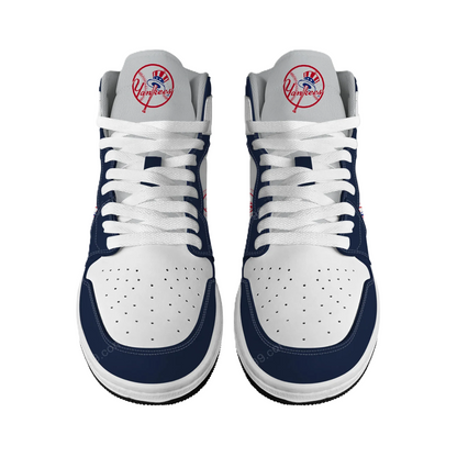LIMITED EDITION - NEW CUSTOMIZED MLB01 NY YANKEES AIR JORDAN SNEAKERS