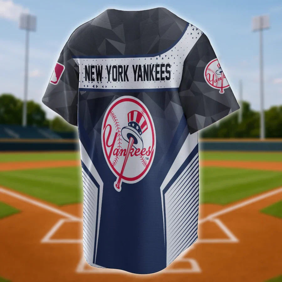 [FLASH SALE] NEW CUSTOMIZED MLB01 NYY NEW YORK YANKEES BASEBALL JERSEY