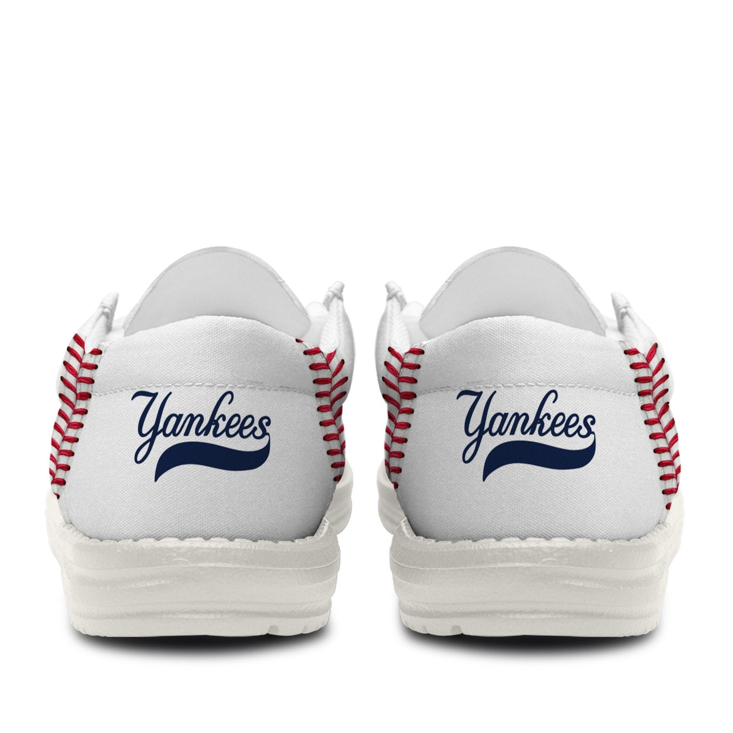 [FLASH SALE] NEW CUSTOMIZED MLB01 NYY NEW YORK YANKEES LOAFER SHOES