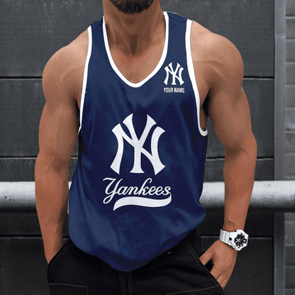 LIMITED EDITION - NEW CUSTOMIZED MLB01 NEW YORK YANKEES UNISEX TANK TOP