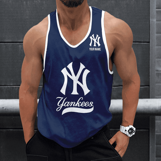 LIMITED EDITION - NEW CUSTOMIZED MLB01 NEW YORK YANKEES UNISEX TANK TOP