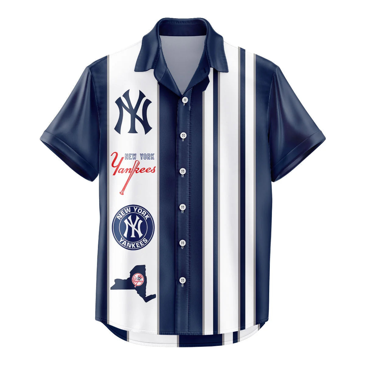[FLASH SALE] NEW CUSTOMIZED MLB01 NYY NEW YORK YANKEES UNISEX HAWAIIAN SHIRT