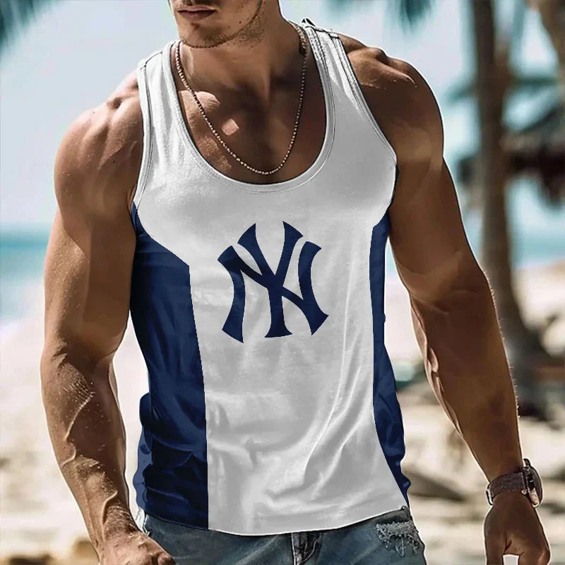 [FLASH SALE] NEW CUSTOMIZED MLB01 NEW YORK YANKEES UNISEX TANK TOP