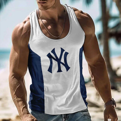 [FLASH SALE] NEW CUSTOMIZED MLB01 NEW YORK YANKEES UNISEX TANK TOP