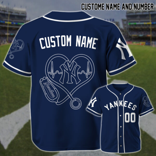 LIMITED EDITION - NEW CUSTOMIZED MLB01 NY YANKEES BASEBALL JERSEY