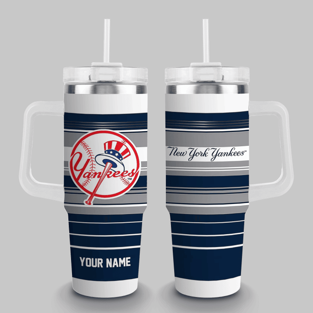 LIMITED EDITION - NEW CUSTOMIZED MLB01 NY YANKEES TUMBLER CUP