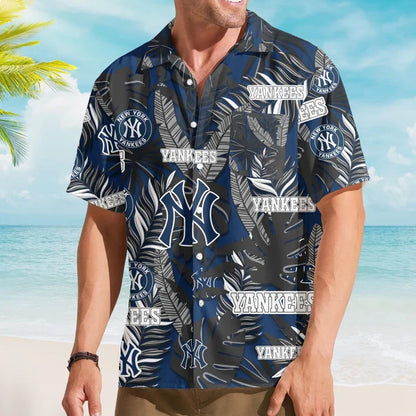 [FLASH SALE] NEW CUSTOMIZED MLB01 NYY NEW YORK YANKEES UNISEX HAWAIIAN SHIRT