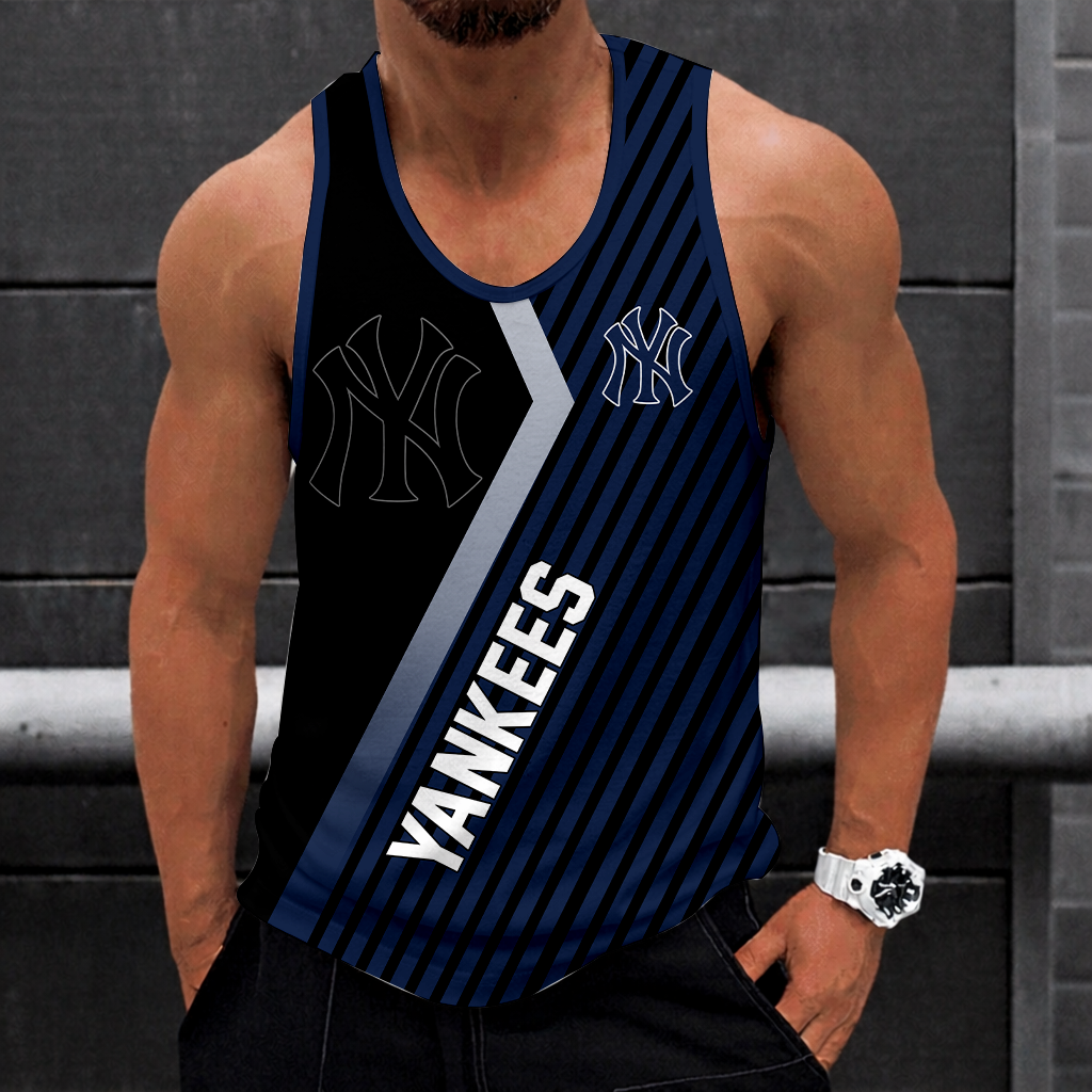 LIMITED EDITION - NEW CUSTOMIZED MLB01 NEW YORK YANKEES UNISEX TANK TOP