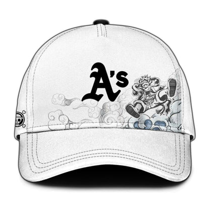 LIMITED EDITION - NEW CUSTOMIZED MLB23 OAS OAKLAND ATHLETICS x ONE PIECE BASEBALL JERSEY & CAP