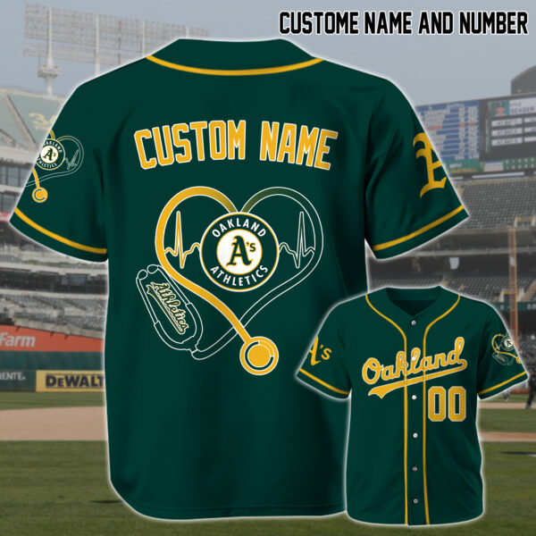LIMITED EDITION - NEW CUSTOMIZED MLB23 OL ATHLETICS BASEBALL JERSEY