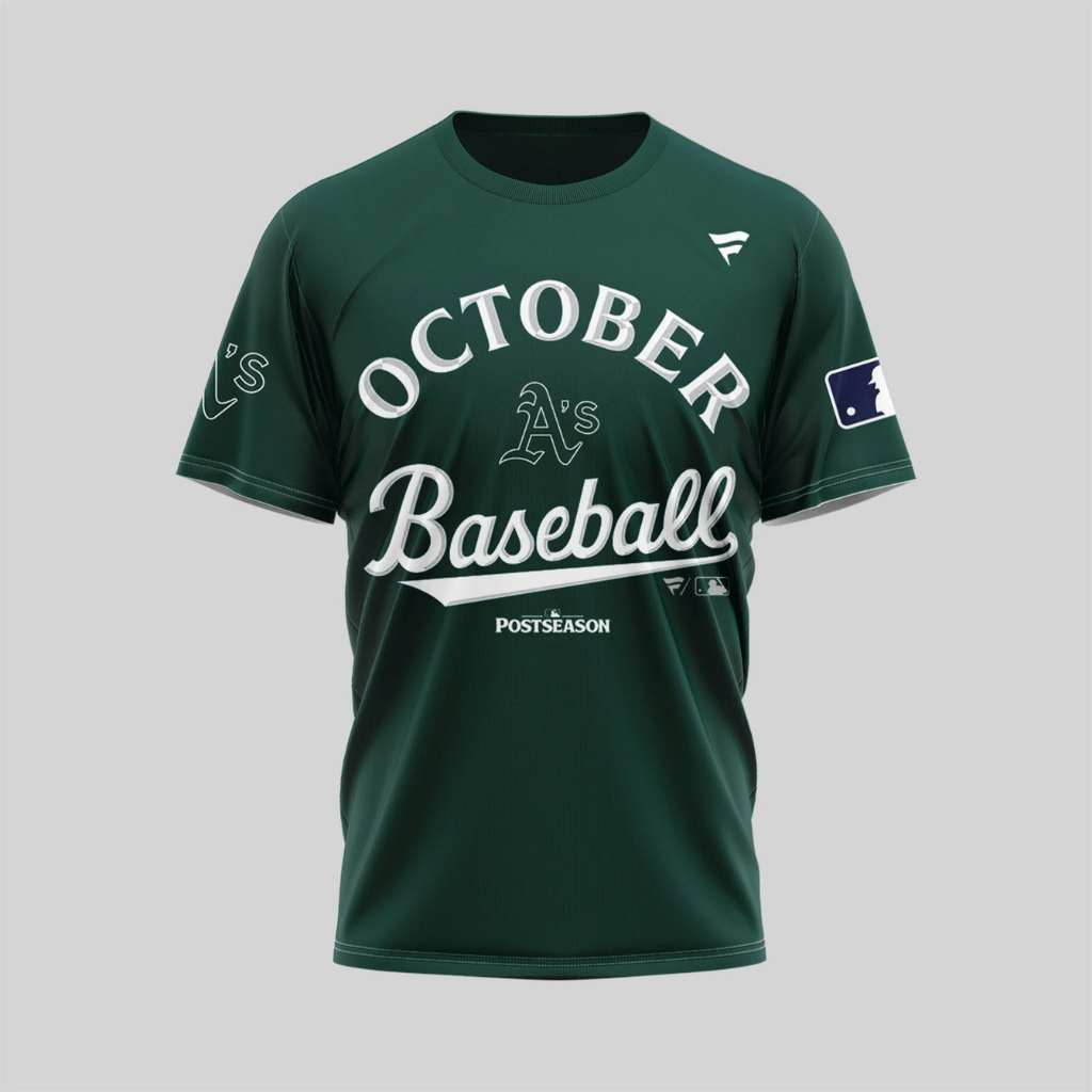 LIMITED EDITION - NEW CUSTOMIZED MLB23 OAS OAKLAND ATHLETICS T-SHIRT, HOODIE, ZIP HOODIE