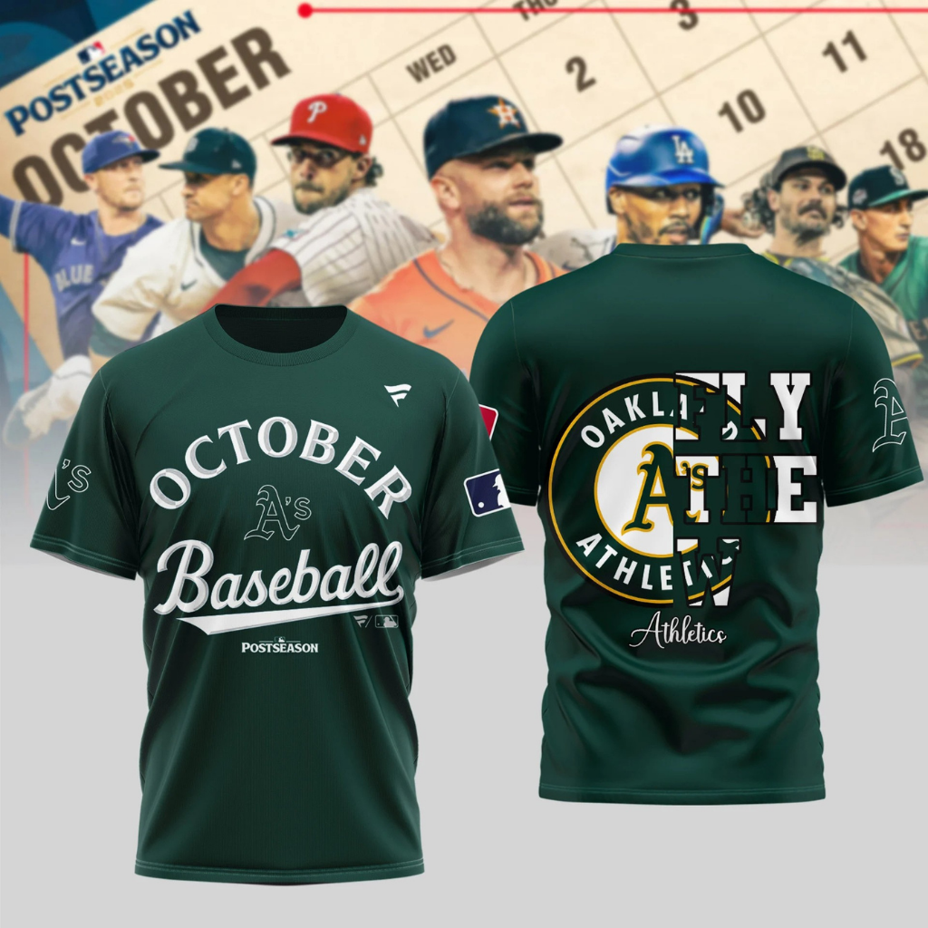 LIMITED EDITION - NEW CUSTOMIZED MLB23 OAS OAKLAND ATHLETICS T-SHIRT, HOODIE, ZIP HOODIE