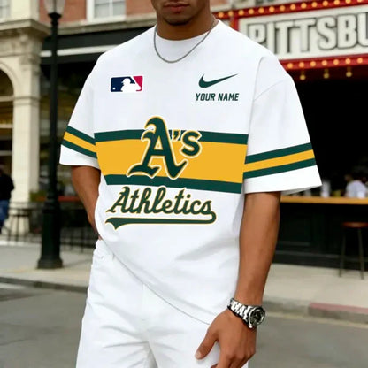LIMITED EDITION - NEW CUSTOMIZED MLB23 OAS OAKLAND ATHLETICS T-SHIRT, HOODIE, ZIP HOODIE