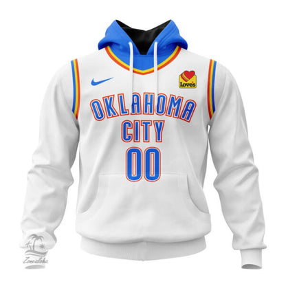 LIMITED EDITION - NEW CUSTOMIZED NBA01 OC OKLAHOMA CITY THUNDER UNISEX T-SHIRT, POLO, HOODIE & JACKETS