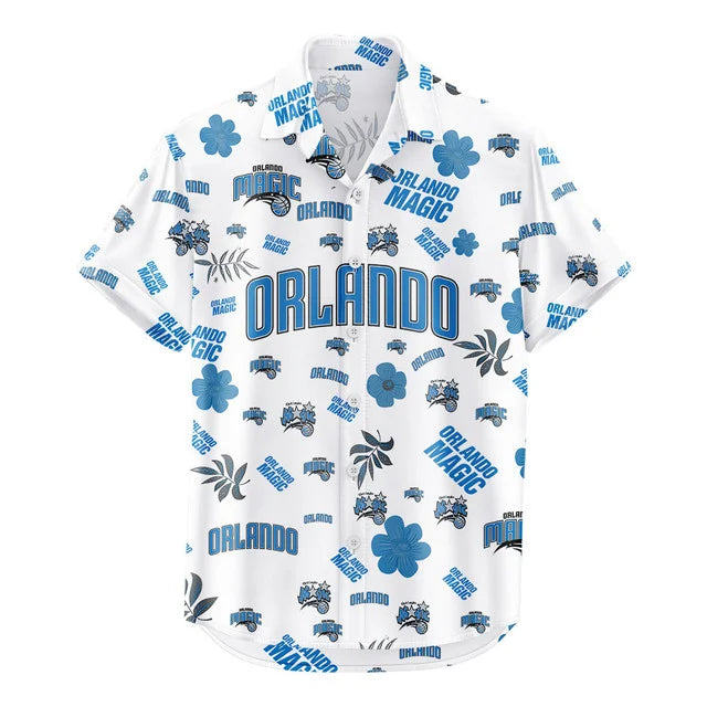 LIMITED EDITION - NEW CUSTOMIZED NBA15 OMA ORLANDO MAGIC UNISEX HAWAIIAN SHIRT & SHORTS SET
