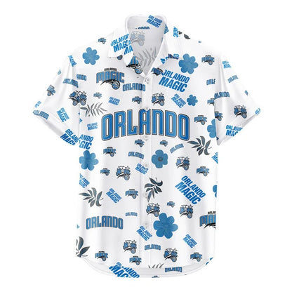 LIMITED EDITION - NEW CUSTOMIZED NBA15 OMA ORLANDO MAGIC UNISEX HAWAIIAN SHIRT & SHORTS SET