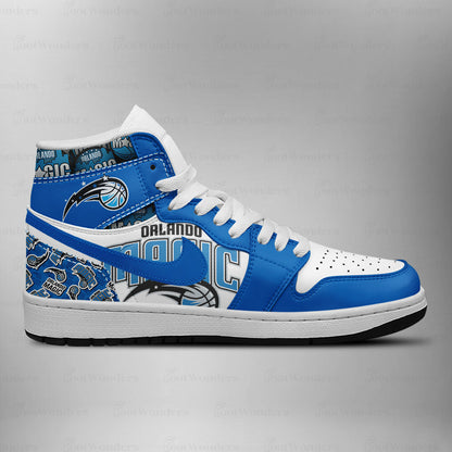 [HOT DEAL] NEW CUSTOMIZED NBA15 OMA ORLANDO MAGIC AIR JORDAN SNEAKERS