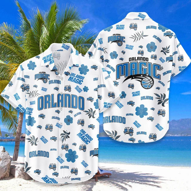LIMITED EDITION - NEW CUSTOMIZED NBA15 OMA ORLANDO MAGIC UNISEX HAWAIIAN SHIRT & SHORTS SET
