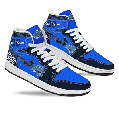 [HOT DEAL] NEW CUSTOMIZED NBA15 OMA ORLANDO MAGIC AIR JORDAN SNEAKERS