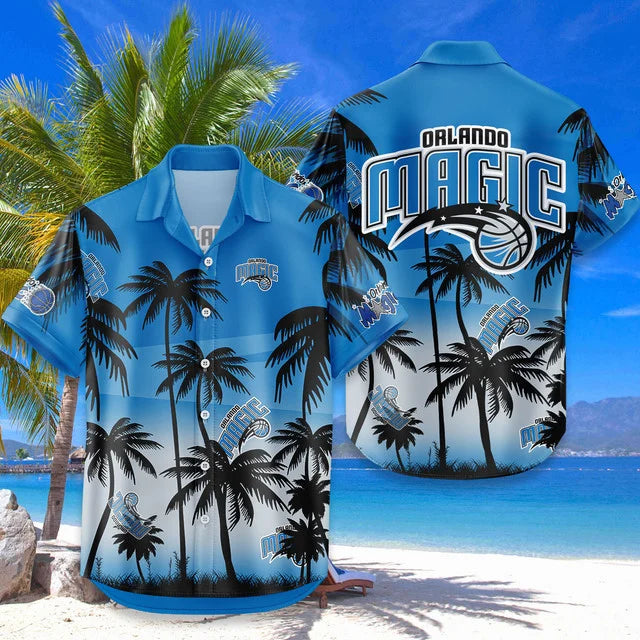 LIMITED EDITION - NEW CUSTOMIZED NBA15 OMA ORLANDO MAGIC UNISEX HAWAIIAN SHIRT & SHORTS SET