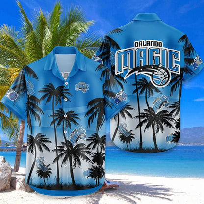 LIMITED EDITION - NEW CUSTOMIZED NBA15 OMA ORLANDO MAGIC UNISEX HAWAIIAN SHIRT & SHORTS SET