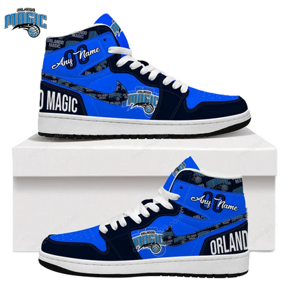 [HOT DEAL] NEW CUSTOMIZED NBA15 OMA ORLANDO MAGIC AIR JORDAN SNEAKERS
