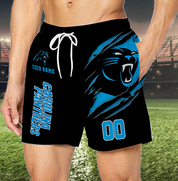 LIMITED EDITION - NEW PREMIUM NFL23 CLP CAROLINA PANTHERS SHORT PANTS